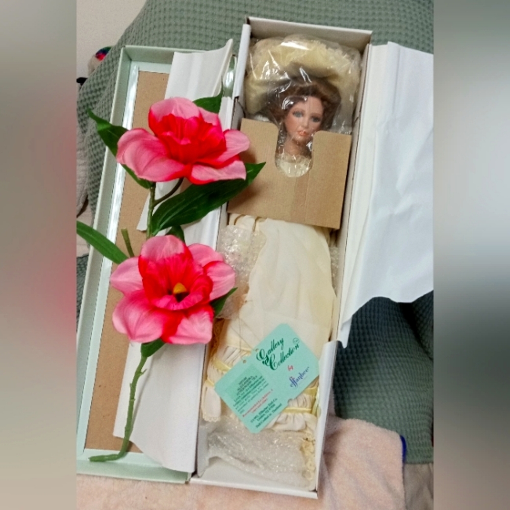 Alexandra's ,Afternoon tea, porcelain doll